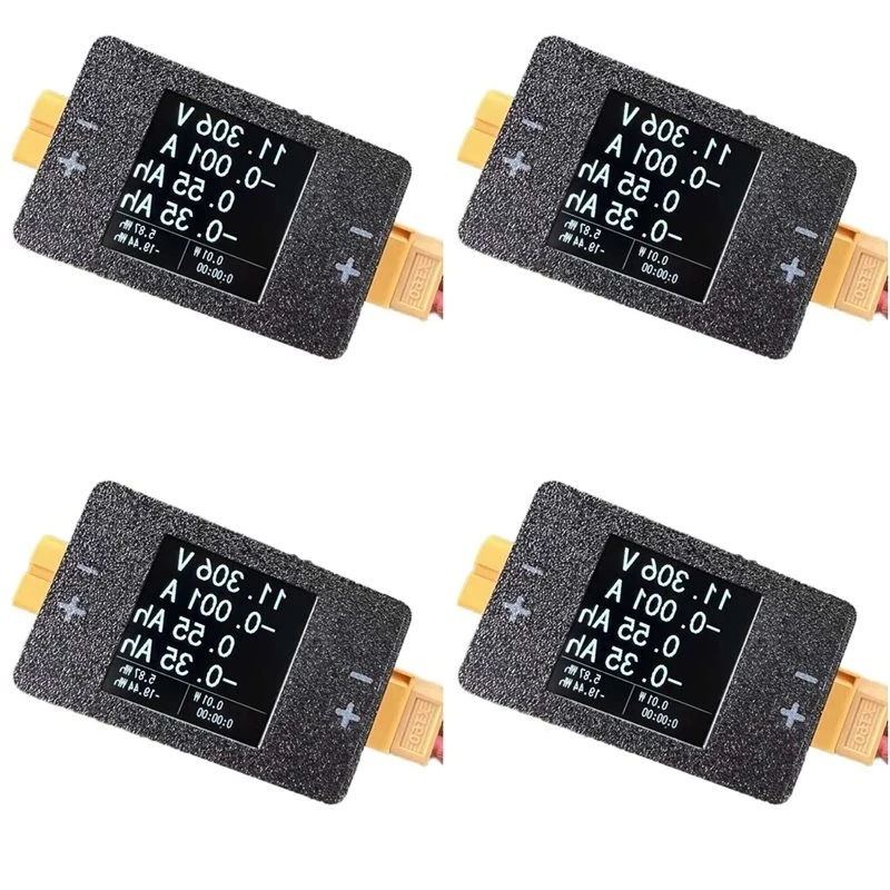 AS60-4X New 25A 0-150V Bidirectional DC Voltage Current Power Analyzer RC Charging Discharging Tester Watt Meter