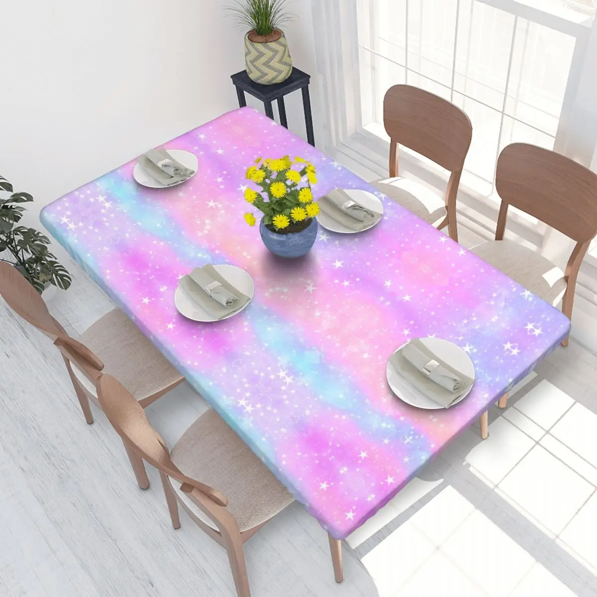 Прямоугольная Водонепроницаемая Скатерть 4 фута для пикника