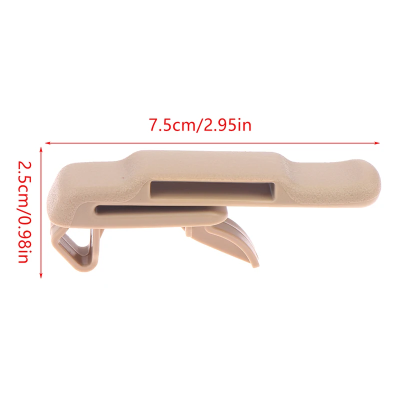 1 قطعة حزام المقعد الخلفي تحديد مشبك كليب مقعد حزام كليب مشبك ل 73371-58010 حامل حزام بلاستيكي اكسسوارات السيارات