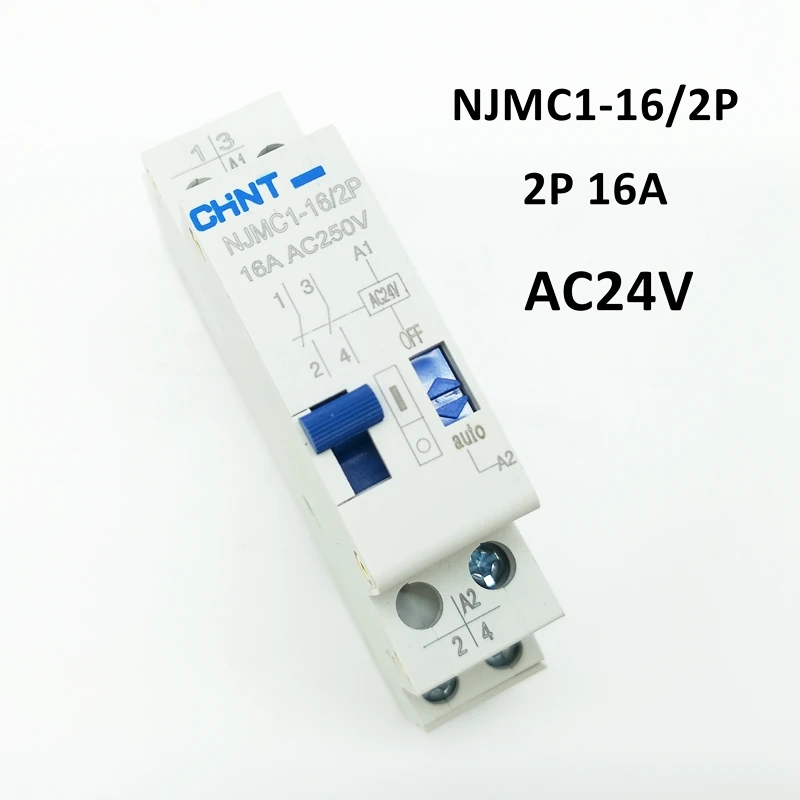 CHINT Citations d'impulsions NJMC1-16/2P 16A DC24V DC12V AC220V AC48V AC24V Citations