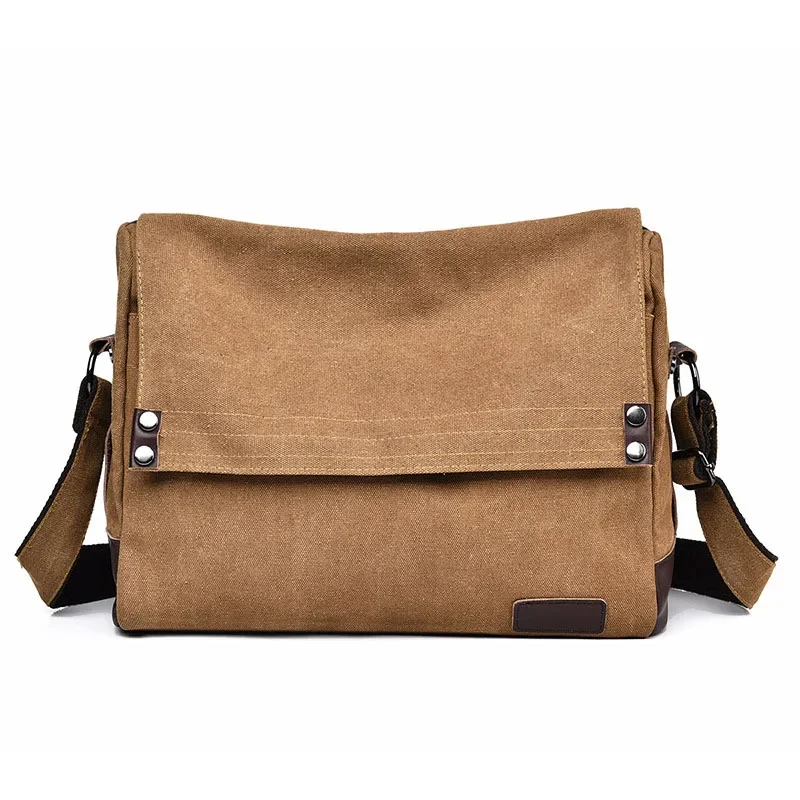 Man Classic Messenger Bag Men's Multifunction Shoulder Sling Pack Casual Large Business Crossbody Flap Male Simple Handbags