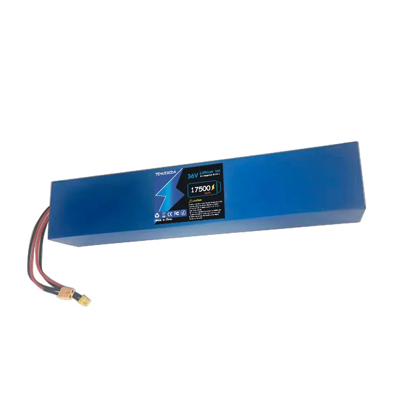 10S5P 36V 17500mAh Electric Scooter Lithium Battery 18650 Battery 36V 17.5Ah Electric Scooter Battery 36V