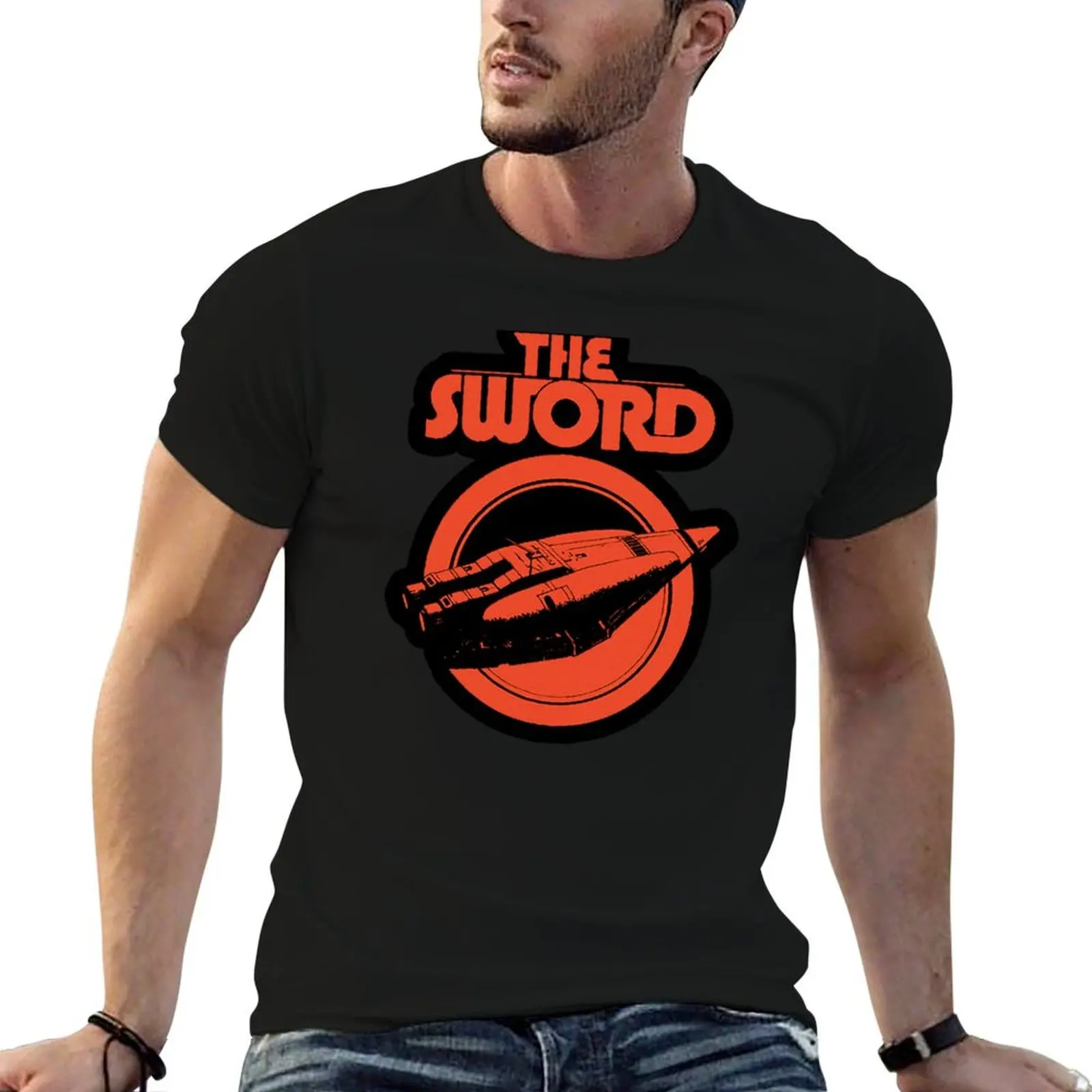 

Sword Band On Best Sale T-Shirt cotton t shirts man 100% man t shirts for men casual T-Shirt