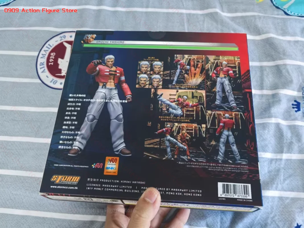 100% الأصلي العاصفة اللعب OROCHI YASHIRO KOF ملك المقاتلين 98 UM 1/12 SKKF13 أنيمي عمل نموذج لجسم جمع لعبة
