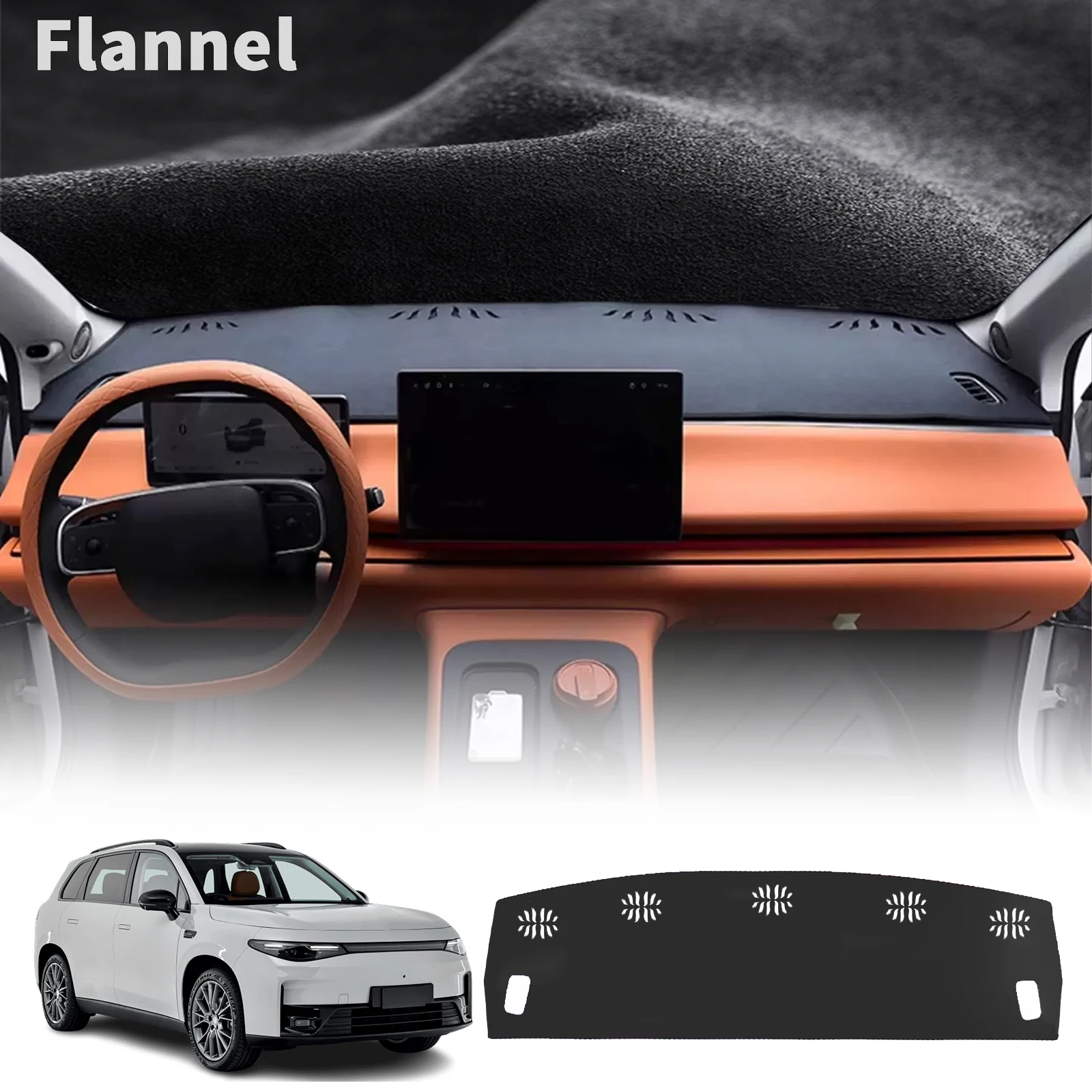 

fit for Leapmotor C10 C16 NO LOGO Car Dashmat Dashboard Cover Pad Dash Mat Sunshade Protective Carpet Accessories
