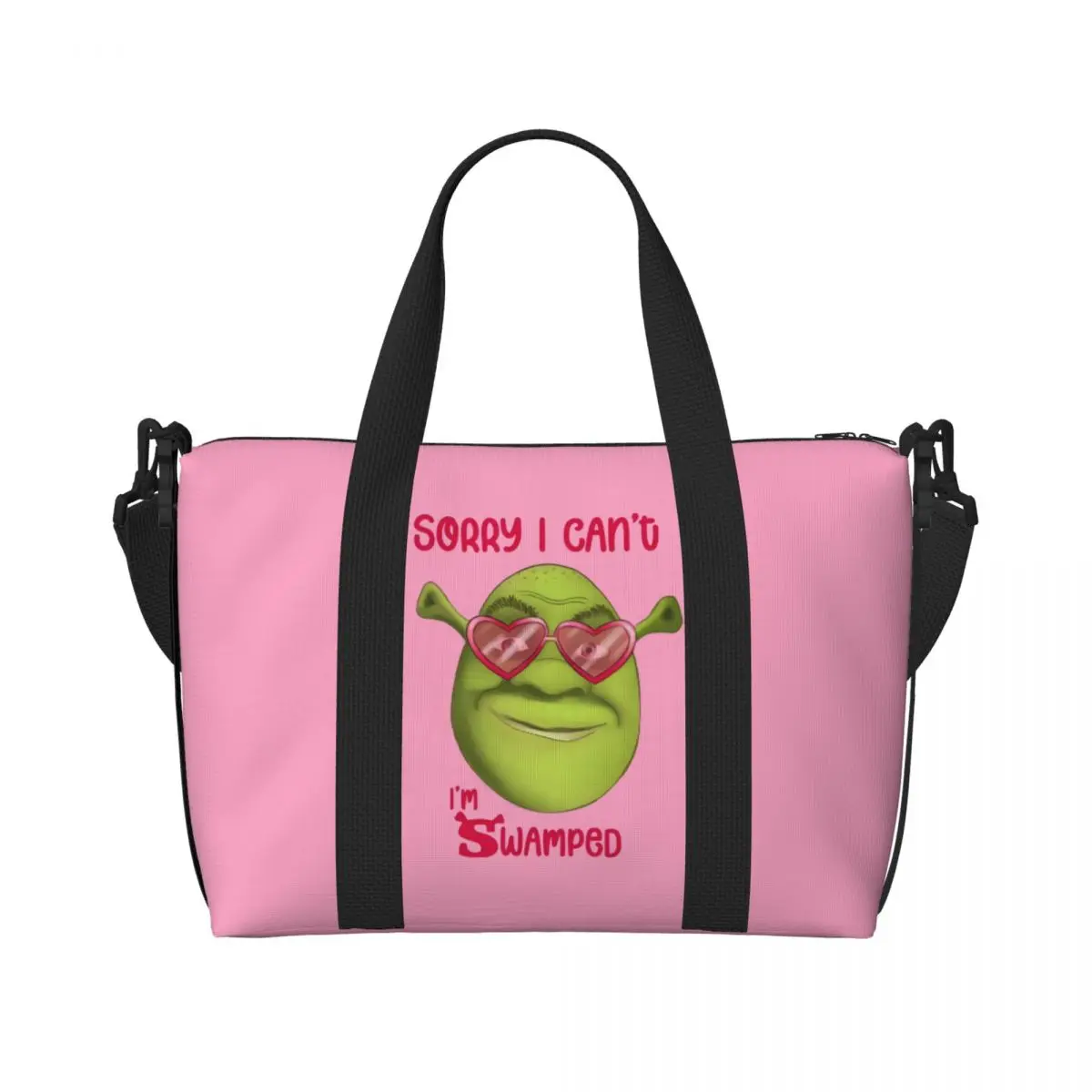 

Пользовательские S-shreks продуктовые сумки-тоут для покупок женские большие вместительные забавные мультяшные пляжные дорожные сумки для спортзала