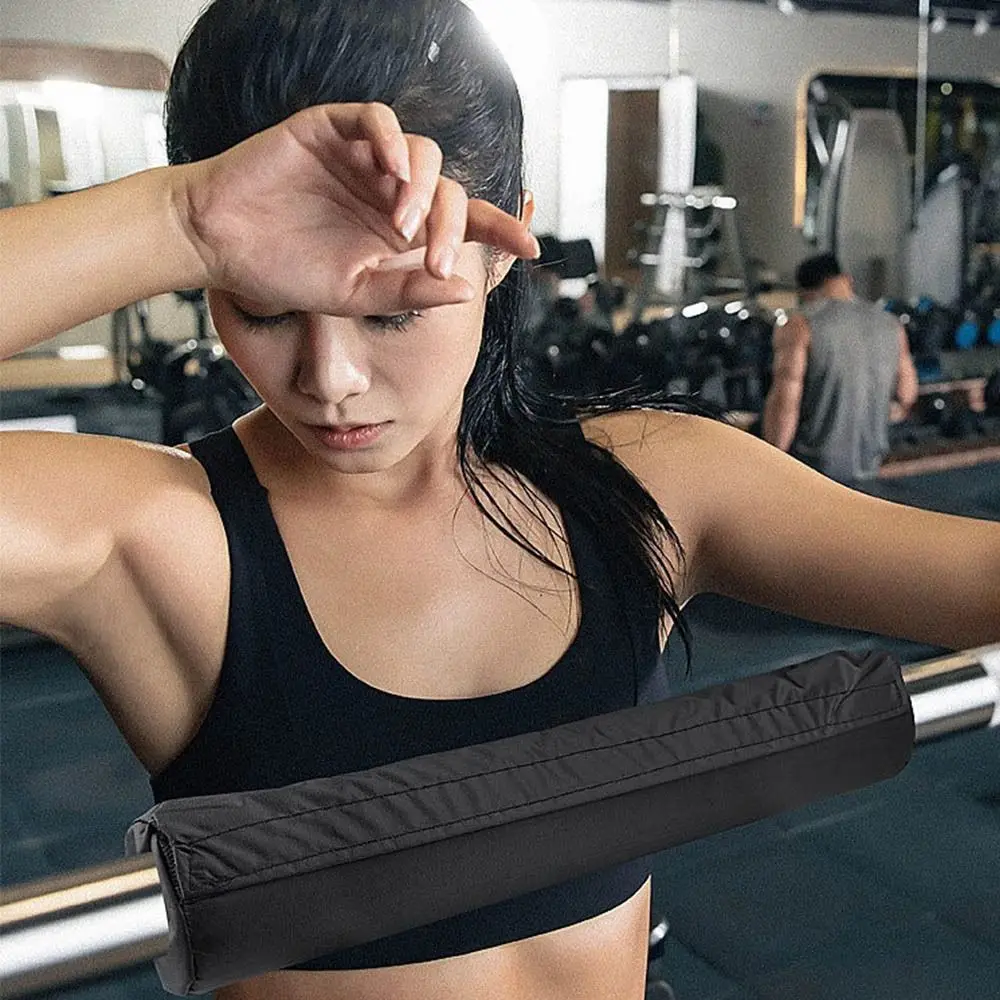 

Thicken Sponge Barbell Shoulder Pad Wear-resistant Shock-absorbing Barbell Foam Cover Non-slip Sponge Cushion