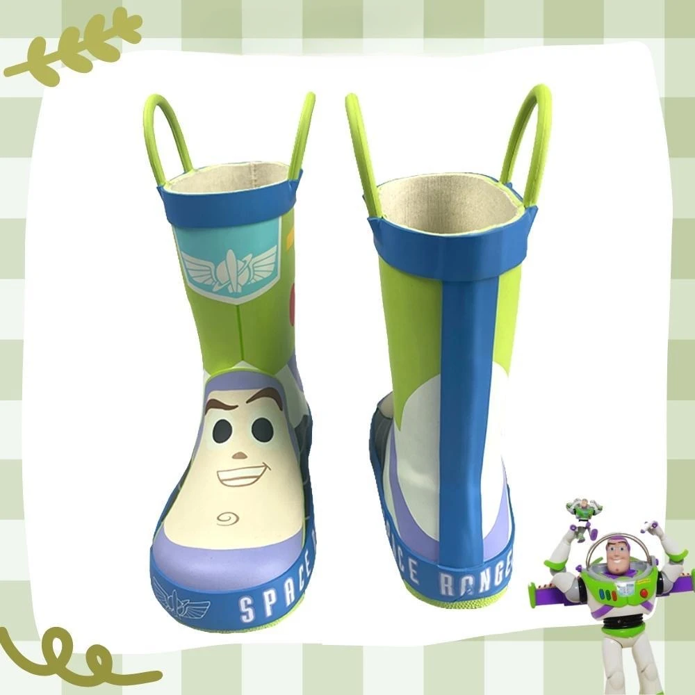 Disney cartoon kids Toy Story Rain Boots Student Rain Boots Children\'s gift Non-Slip Short shoes