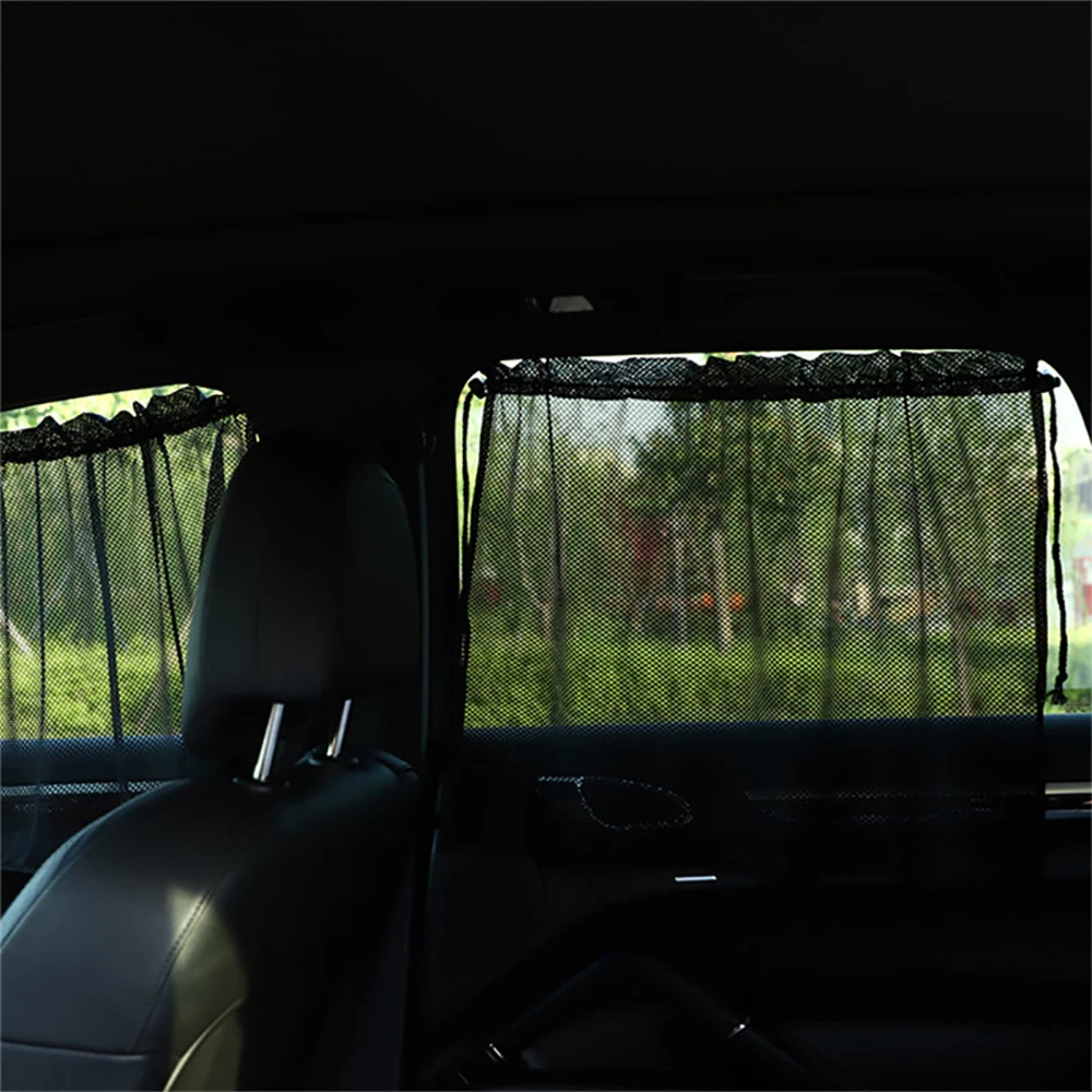 Summer Car Sunshade Curtains Blocks UV Rays Keeps Interior Cool and Protects from Fading - Durable and Easy to Install