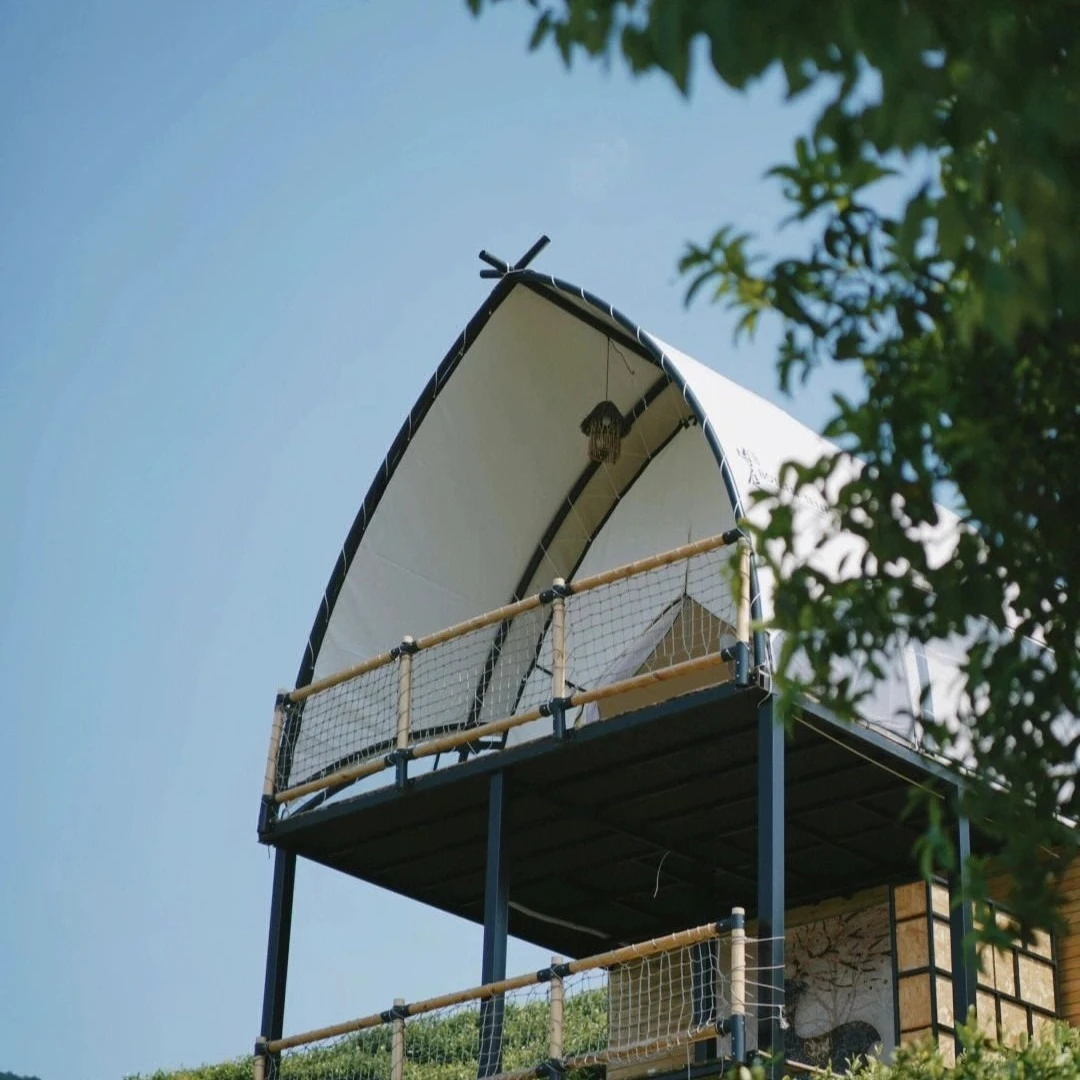 Sailing Tent Room, Vacation Accommodation, Windproof And Rainproof Camp Hotel, Luxury Scenic Tent Customization, All-season Outd