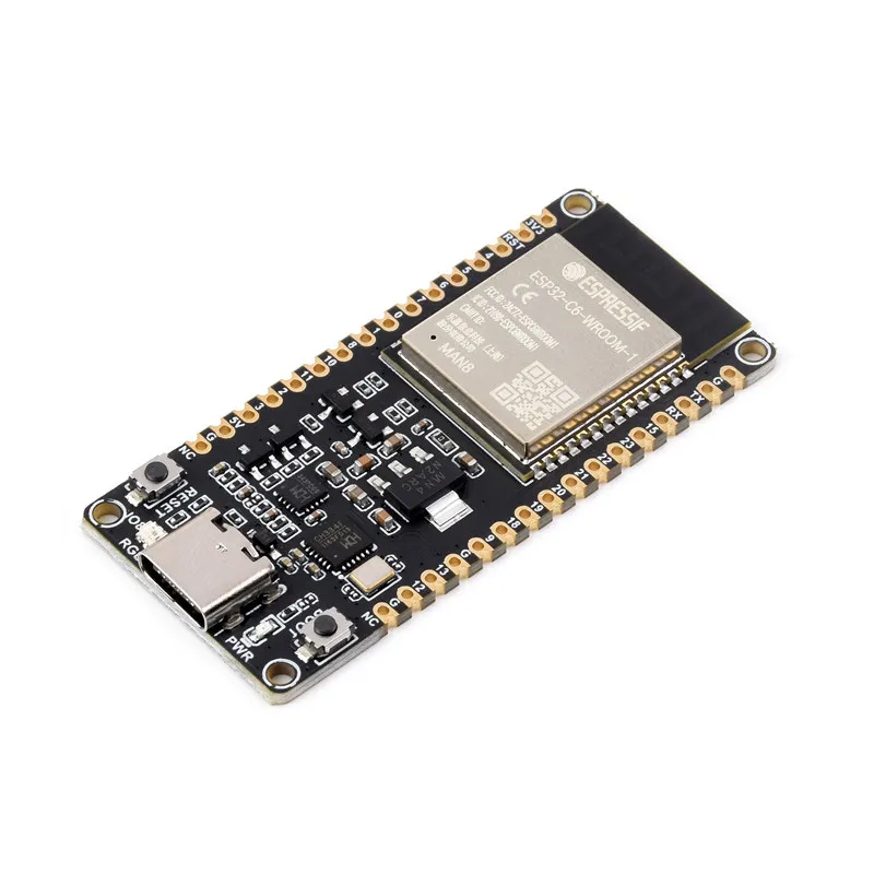 ESP32-C6 Microcontroller Development Board, ESP32-C6 WiFi Bluetooth Single-Core RISC-V Mainboard