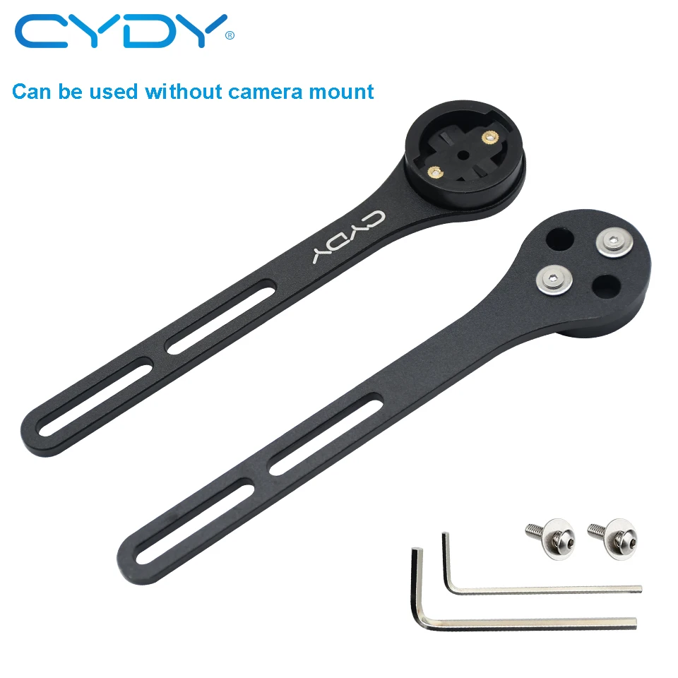 CYDY Alumiminum Alloy Computer Mount Holder Bryton Wahoo Xoss Igpsport 630 MTB GPS Bicycle Headlight Saddle Bracket Cycling Part