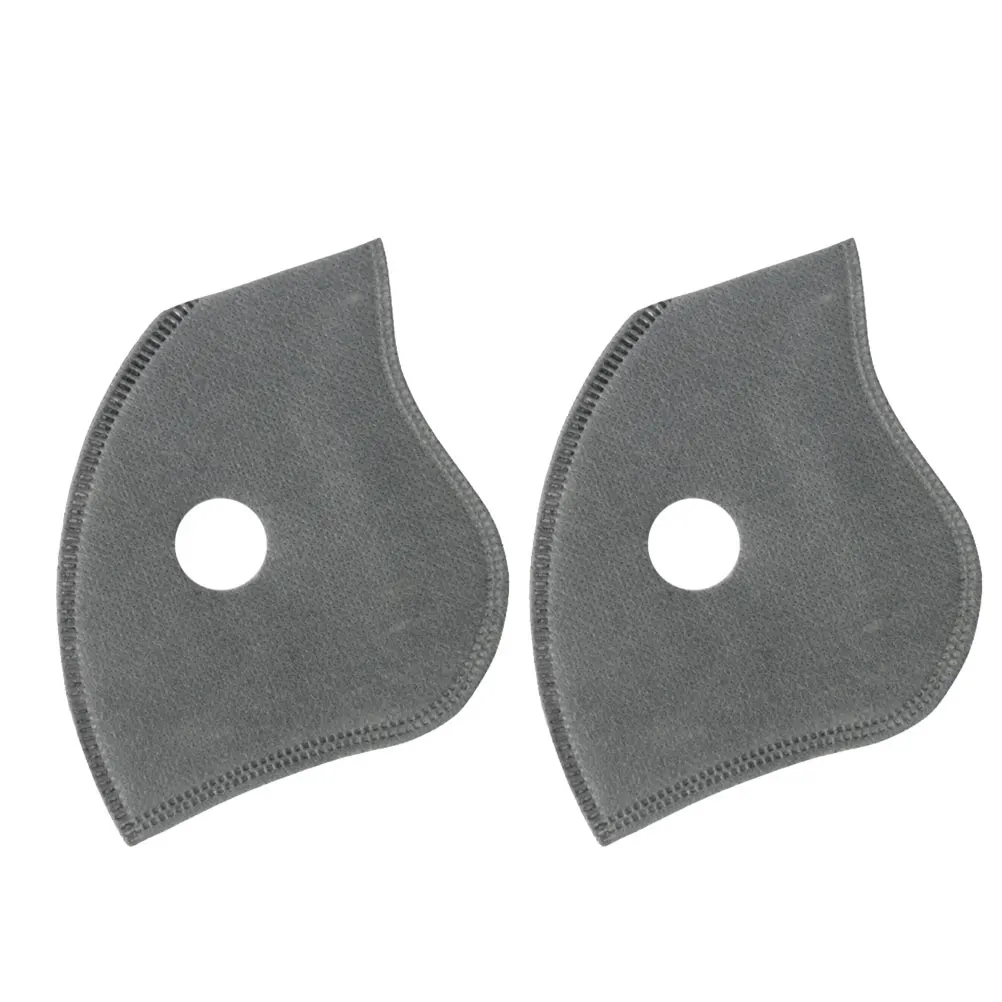 

2PCS Cycling Mask Filter Dust-proof Light Grey Sports Valves Riding Accessories High Absorbing Smell Harmful Premium