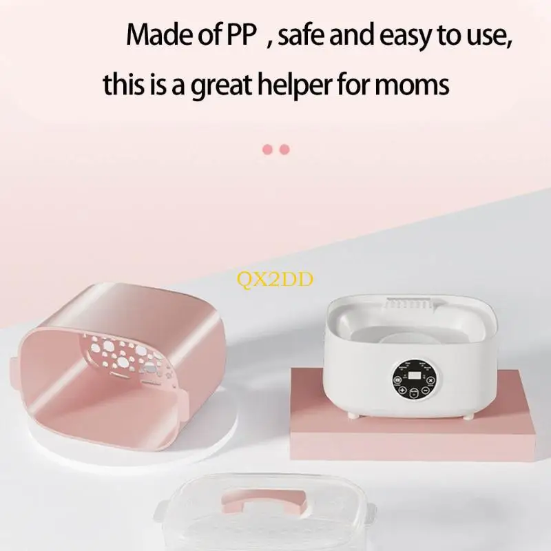 QX2D Writing materials Single Infant Bottle Toastier Sterilizer and Dryer 110V Safe Heating for New Mother