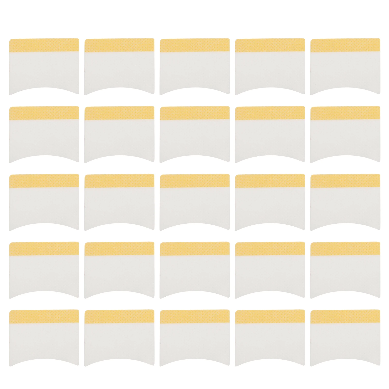 400 個まつげ除去コットンシートプレミアムつけまつげ除去ツール美容サロンメイクアップアーティストコットンパッドエクステンション