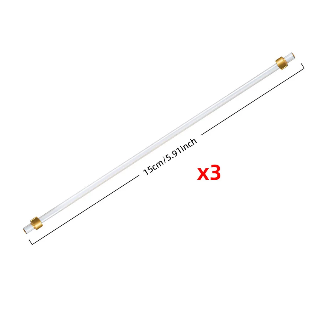 High Pressure Stainless Steel Machine Tubing 150mm 200mm 300mm Flexible Hose For Espresso Maker Replacement Parts