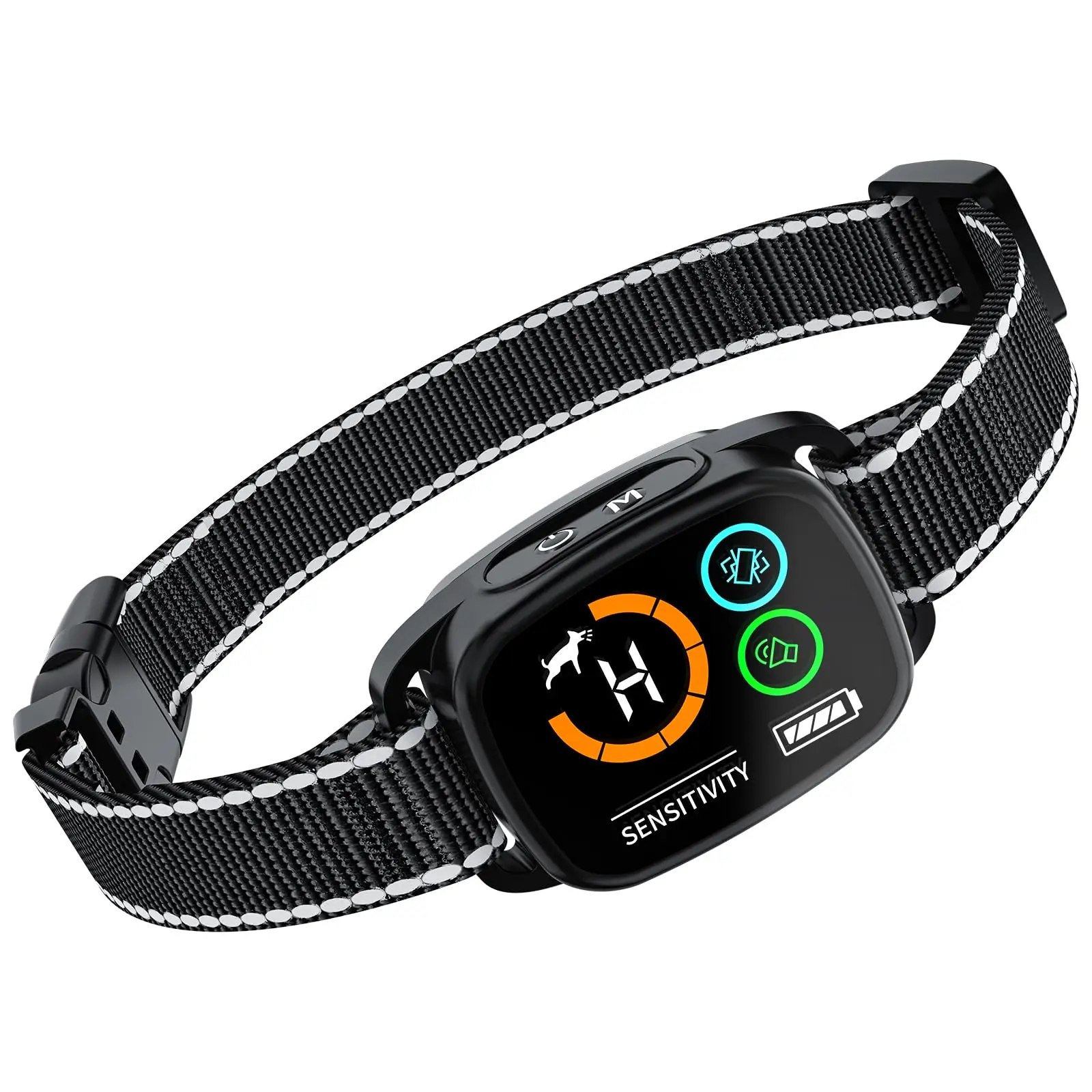 

Dog barking collar strong vibration Modes intelligent barking detection Rechargeable waterproof IP67 for small and large dogs