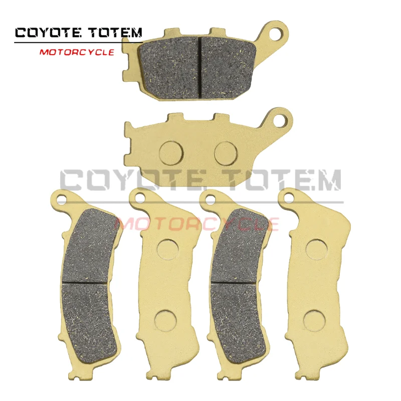 

The front and rear brake pads of motorcycles are suitable for Honda Wasp 600 CB600 2007-2013 and CBF600 2008-2012