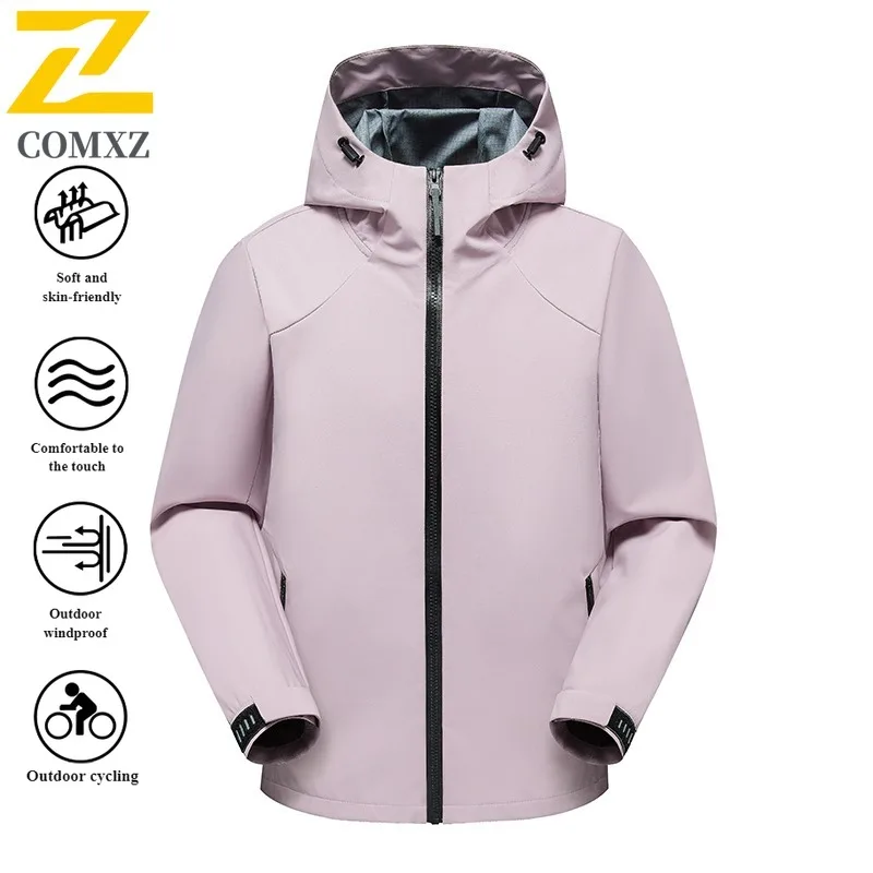 سترة واقية من الرياح EiAO للجنسين موضة الربيع مقاومة للماء وقابلة للتنفس في الهواء الطلق للمشي لمسافات طويلة والتخييم والصيد ملابس رياضية خفيفة الوزن #2