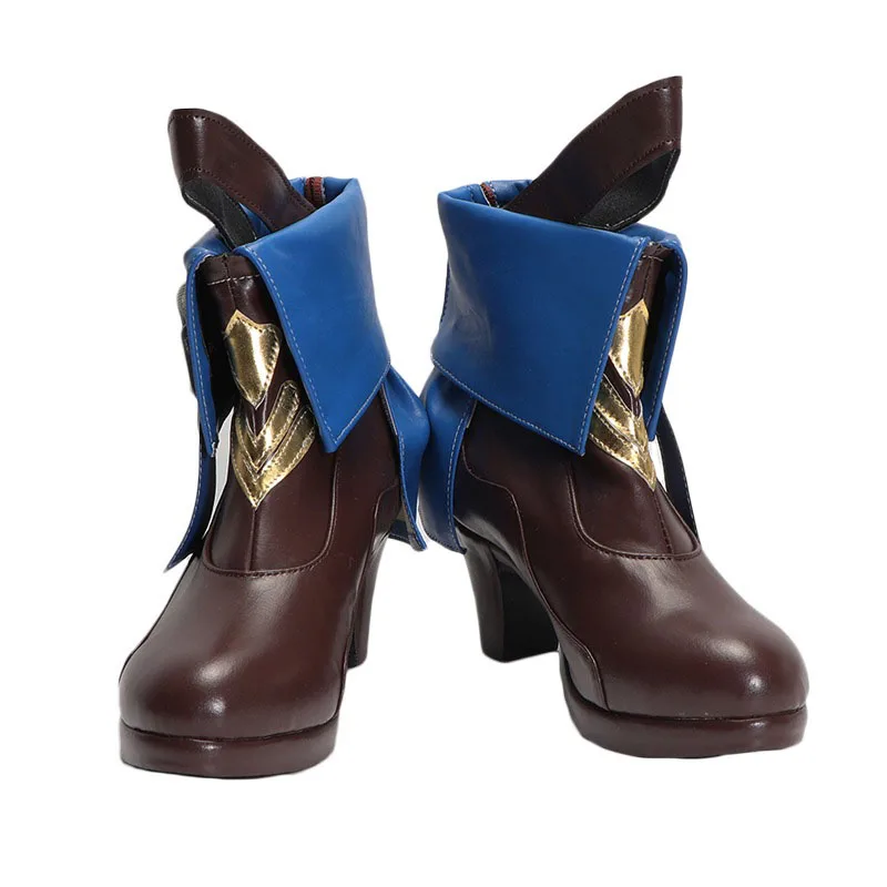7 de março cosplay sapatos jogo honkai estrela ferroviário acessórios cosplay adereços botas de carnaval de halloween sapatos de couro do plutônio feitos sob encomenda