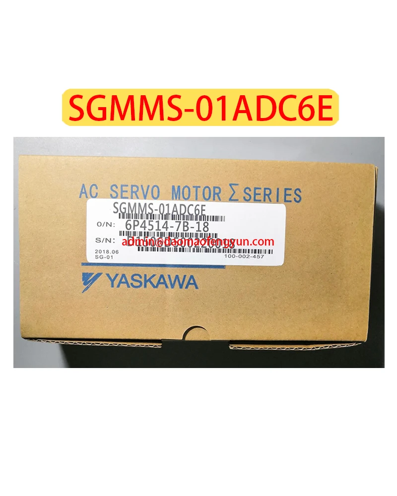 

SGMMS-01ADC6E Совершенно новый серводвигатель SGMMS 01ADC6E
