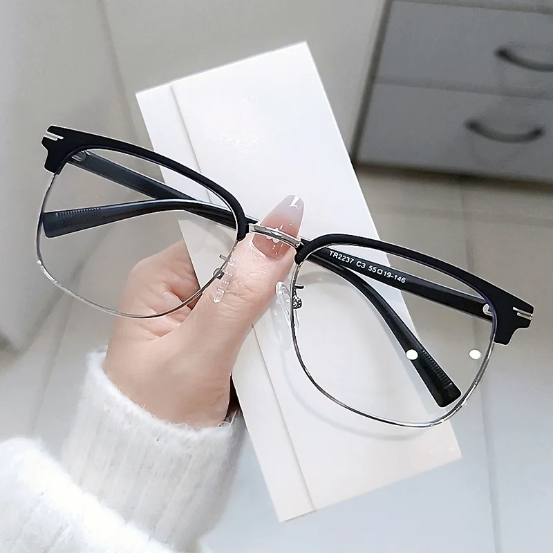 154mm Oversized Glasses Frame Unisex Eyebrow Frame  display picture 1