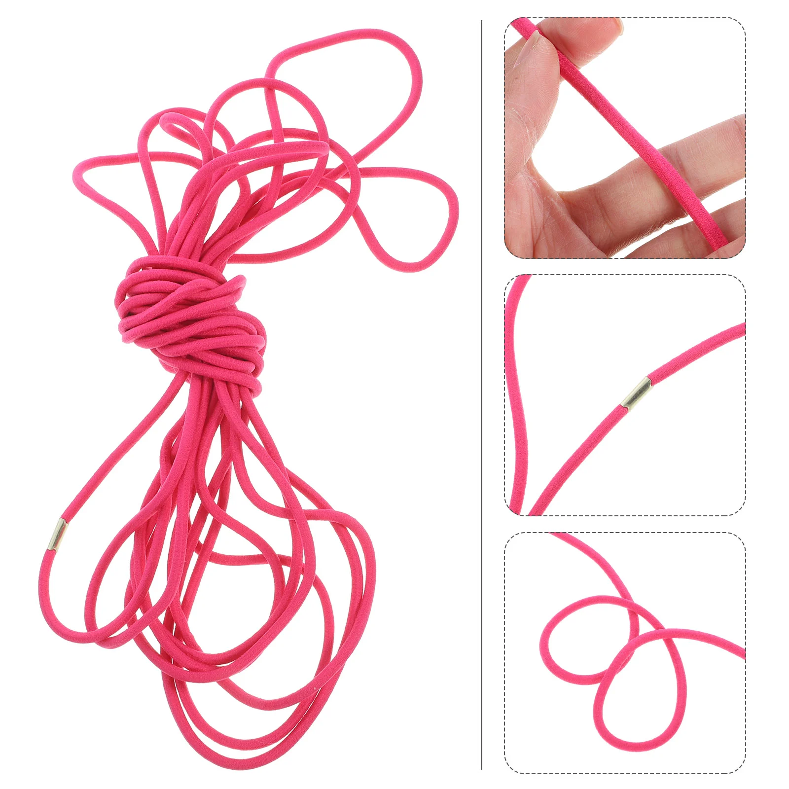 

Double Jump Rope for Adults Children's Rubber Band Kids Ropes Fitness Student