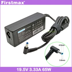 19.5V 3.33A 65W Charger for HP Laptop 240 245 246 250 255 G7 G8 256 340 340S 348 470 G7 709985-001 TPN-Q129 Power Adapter Supply