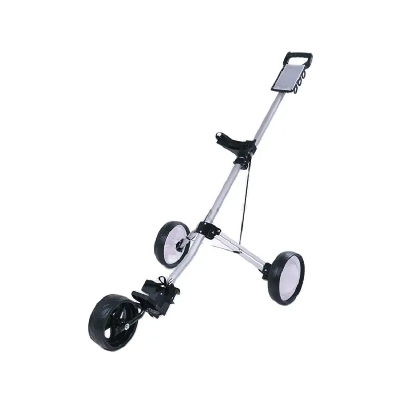 3 Wheel Golf Trolley Golf Push Cart Lightweight Portable And Foldable