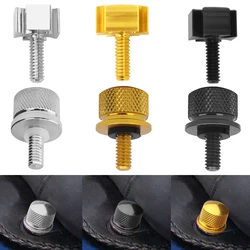 Decorative Cover Screw Black /Gold /Silver For Harley Retro Refit Universal Screw Back Seat Motorcycle Accessories Cushion Screw