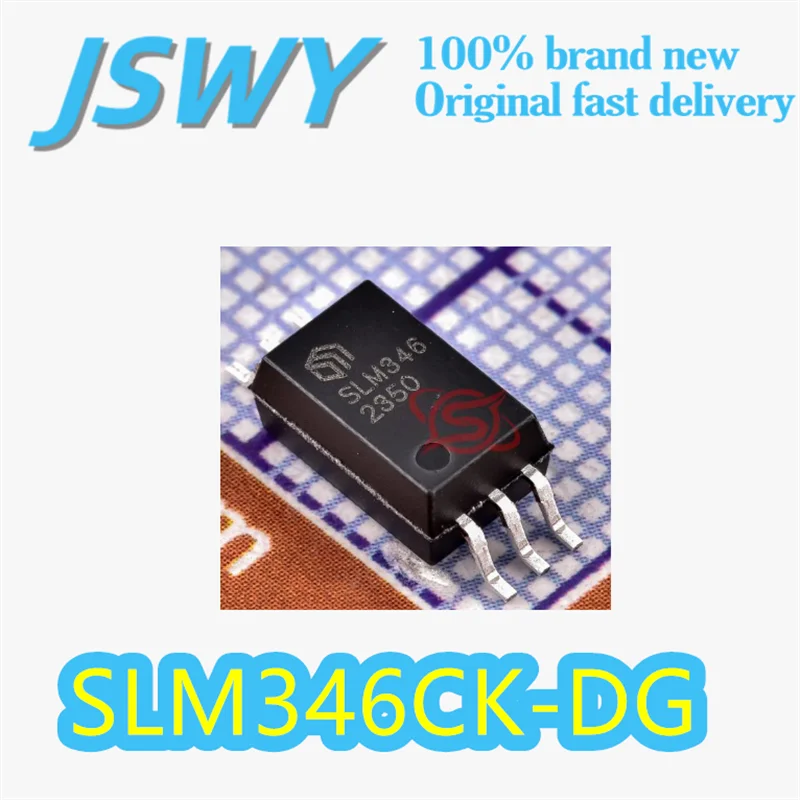 

(10/50 pieces) SLM346CK-DG Original Silkscreen: SLM346 SO-6 Package Optically Compatible Single-Channel Isolated Gate Driver