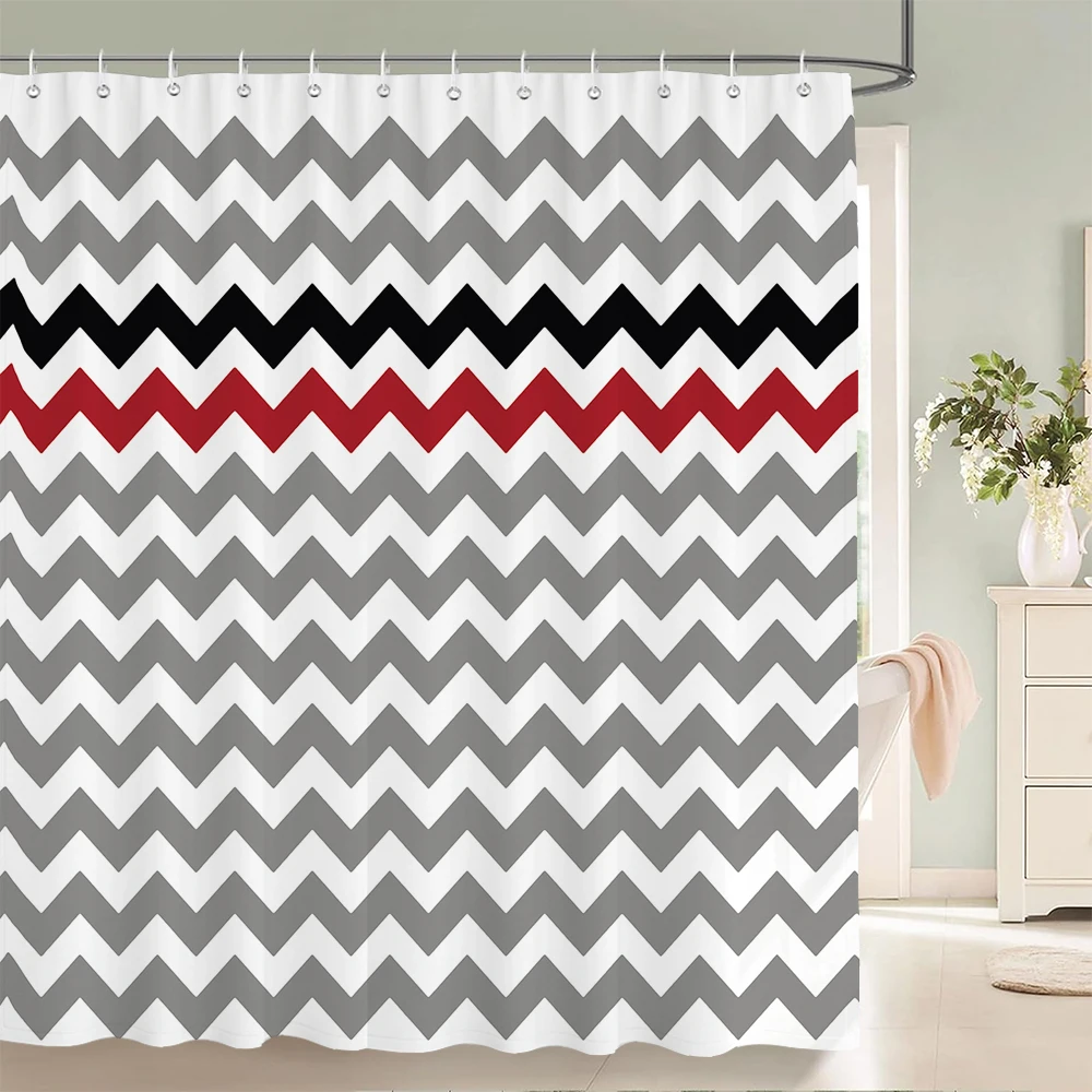 high quality washable bathroom curtains 3D printing shower curtain polyester bath screens home decoration