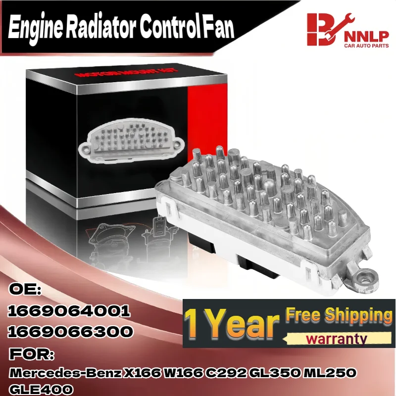 

For Blower Motor Resistor for Mercedes-Benz X166 W166 C292 GL350 ML250 GLE400 1669064001,1669066300