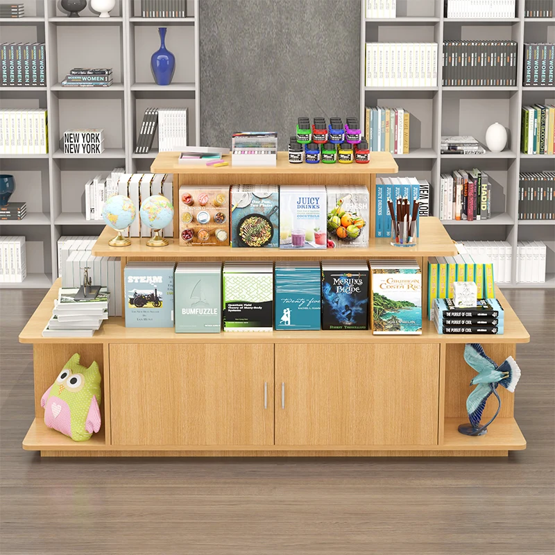 

Supermarket Nakajima Display Cabinet Cosmetics Promotion Desk Shoe Display Shelf Stationery Shelf Display Desk