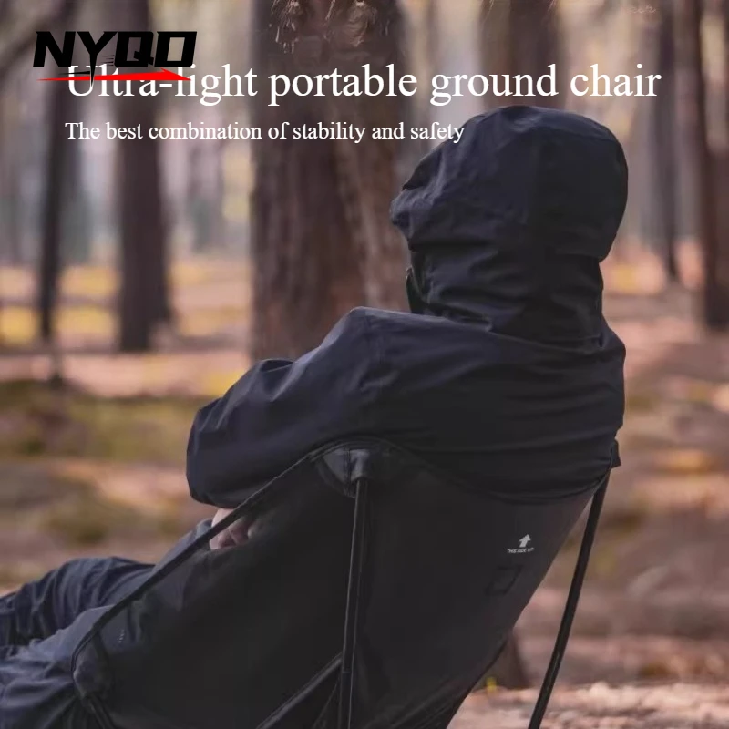 

Moon Chair-Hiking Camping Quad Chair-Ultra-light Outdoor Lightweight Foldable Chair without Legs camping chairs folding chair