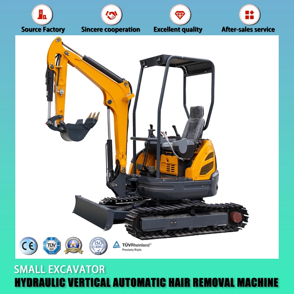 Mini Excavator Manufacturer Agricultural Mini Excavator Factory Micro Excavator 25 Model Tailless Mini Excavator