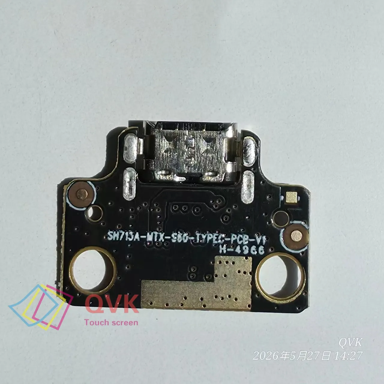 Original USB Board SH713A-MTX-S60-TYPEC-PCB-V1 Tablet USB Charging Dock Charger Circuits Mobile Phone Accessories Replacement