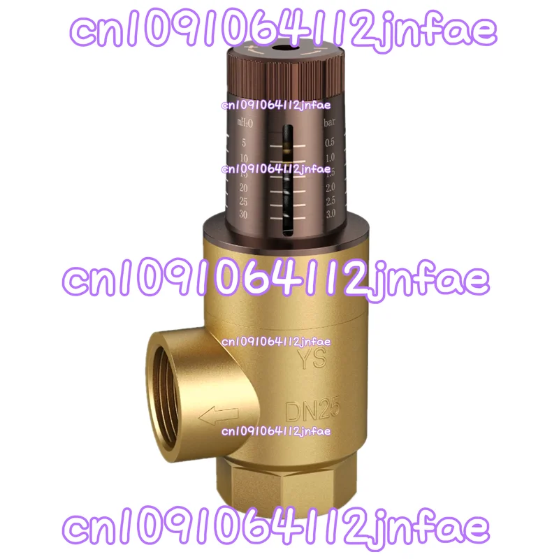 Air Conditioning/heat Pump Section - All Copper Pressure Bypass Valve (DN20/DN25/DN32/DN40, HVAC Pressure Regulation)