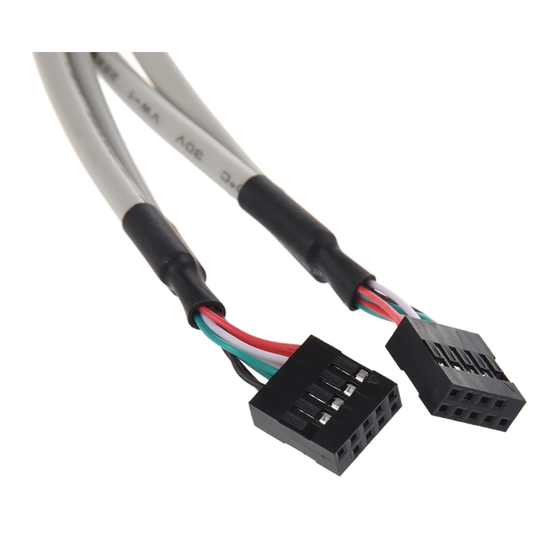 Hot sale MainBoard 4 Port USB 2.0 to 9 Pin Header Bracket Extension Cable