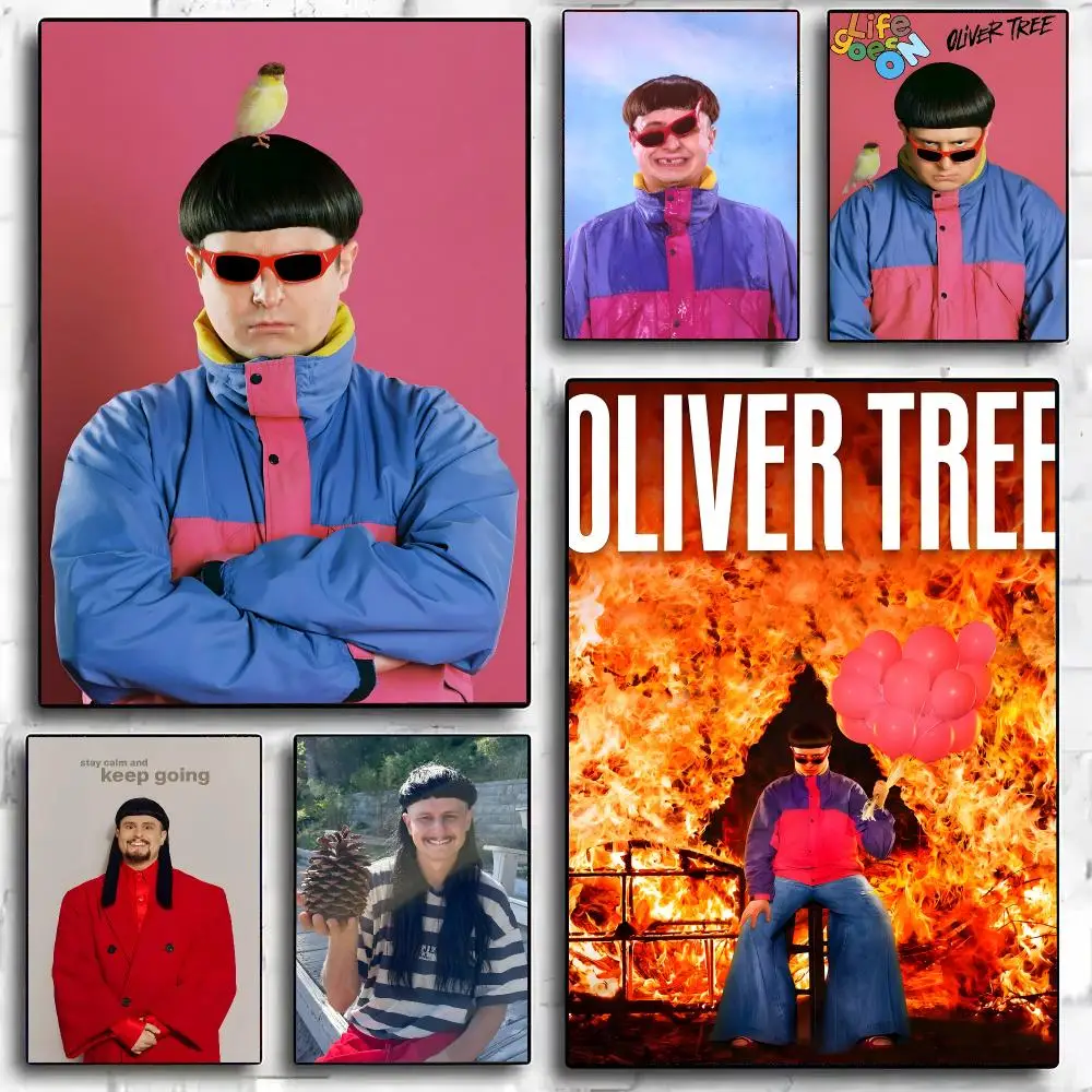 Singer O-Oliver Tree Poster Painting And Print Wall Art Picture For Home Room Decor Gifts