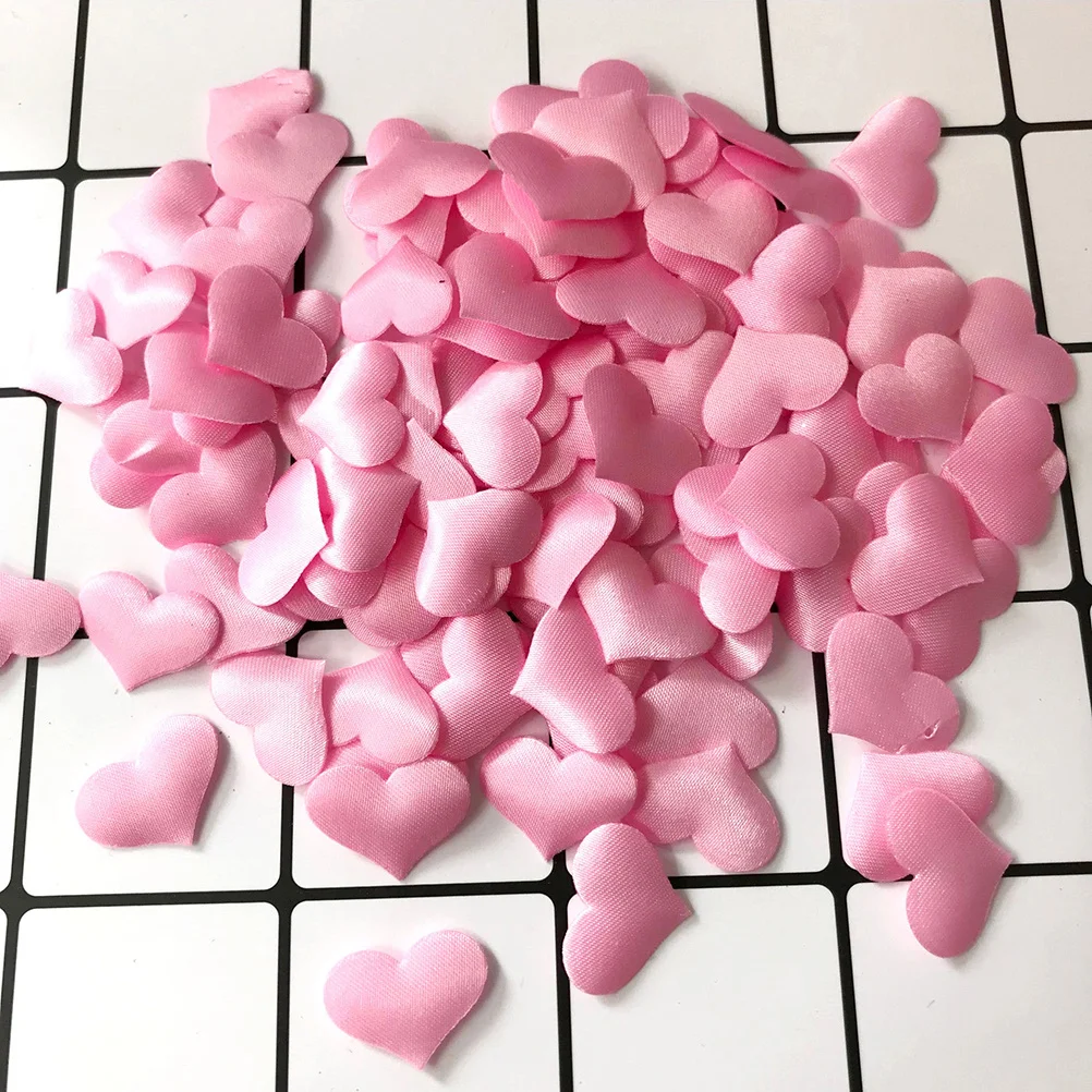 

300Pcs Heart Shape Wedding Confetti Romantic Throwing Petals Bed Decoration DIY Love for Valentine Party