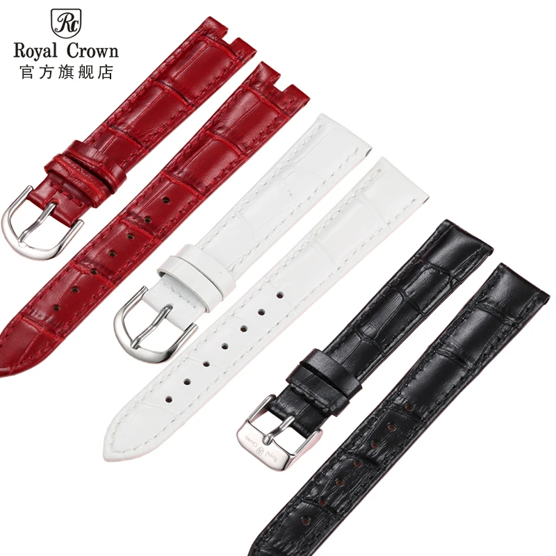 Watch Strap Genuine Leather Watchbands Julius Original Belt 8mm 10mm 12mm 14mm 16mm 18mm 20mm 22mm 24mm