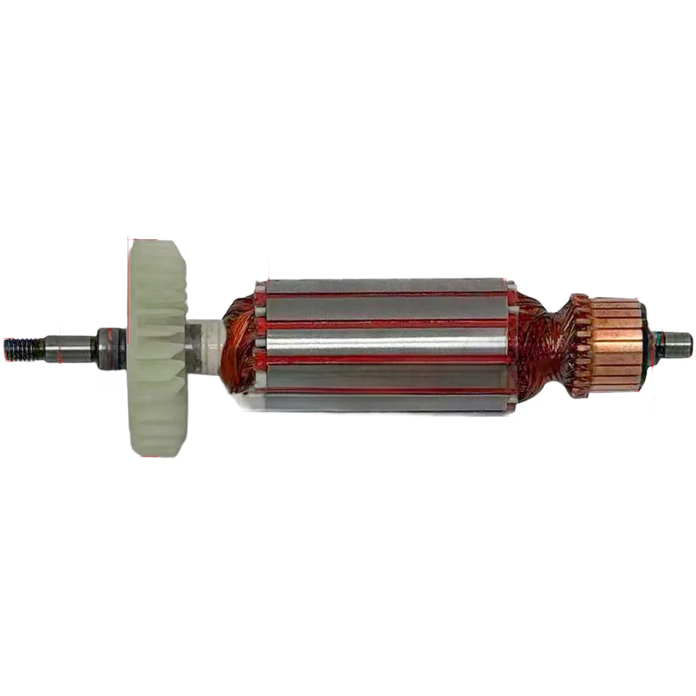 Copper Rotor Assembly for Angle Grinder 100 Type Suitable as For Armature Replacement with 122mm Shaft Distance