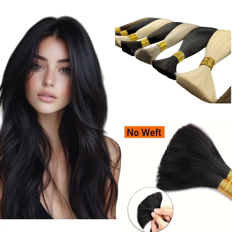 Bulk Hair 100% Huma… - image