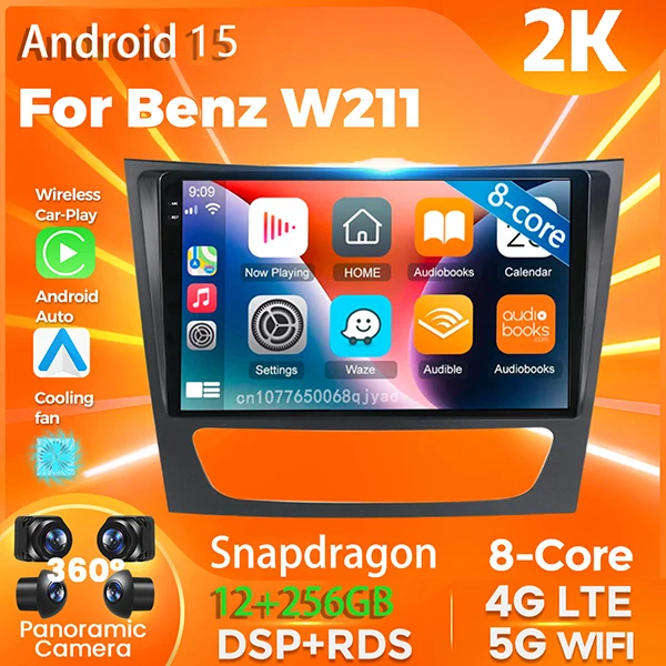 Android Auto W211 –评测与推荐：为您的梅赛德斯W211升级智能车载体验