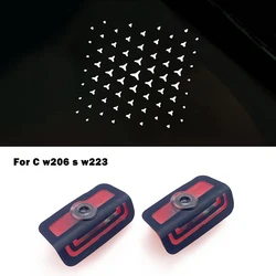 Car Door Lamp Projection Step Up Welcome Puddle Light For Mercedes Benz S Class W223 C Klass W206 E Class W214 GLC X254 2024