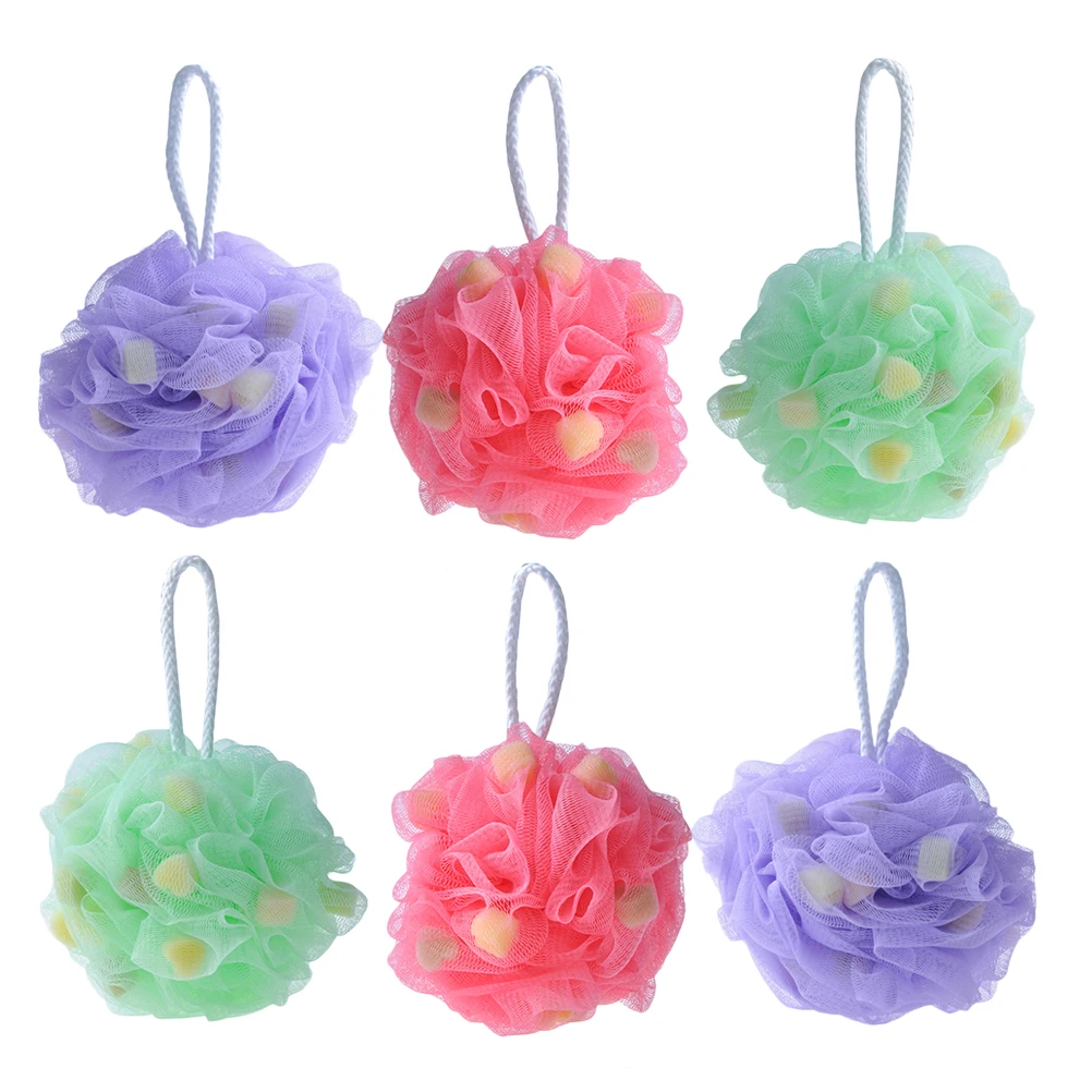 

Bath Ball Sponge Shower Bathroom Accessories Body Scrubber Liquid Mesh Nets Baby