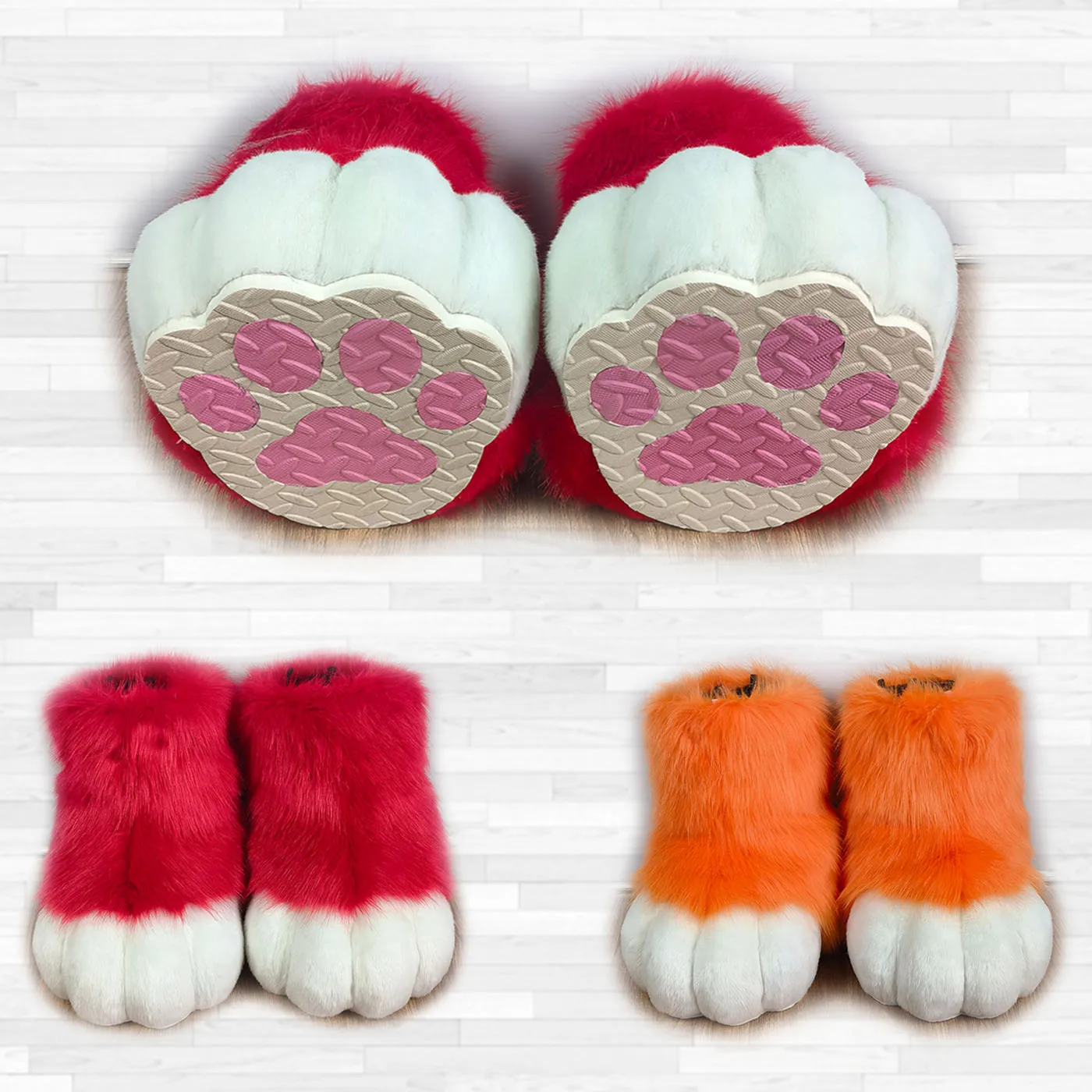 

Highend Customization Husky Animal Head Beast Costume Fursuit Furry Head Cute Dog22 Color Shoes Furry Paws Cos Outdoor Feet Toy