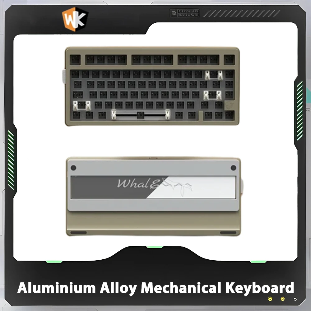 

Weikav RO75 Mechanical Keyboard Kit Aluminium Alloy Gamer Keyboard Support QMK VIA Customized Keyboard Kit Gaming Accessories