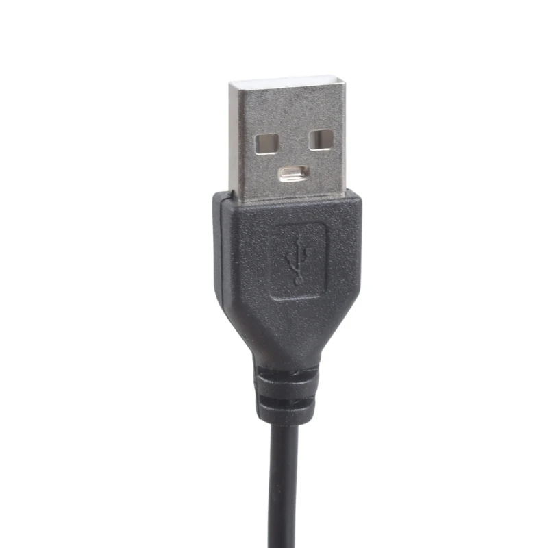 90 Degree Angled USB Charging Cable 3.5mm Outlet For Routers Security Cameras Dense Space Installation K1KF